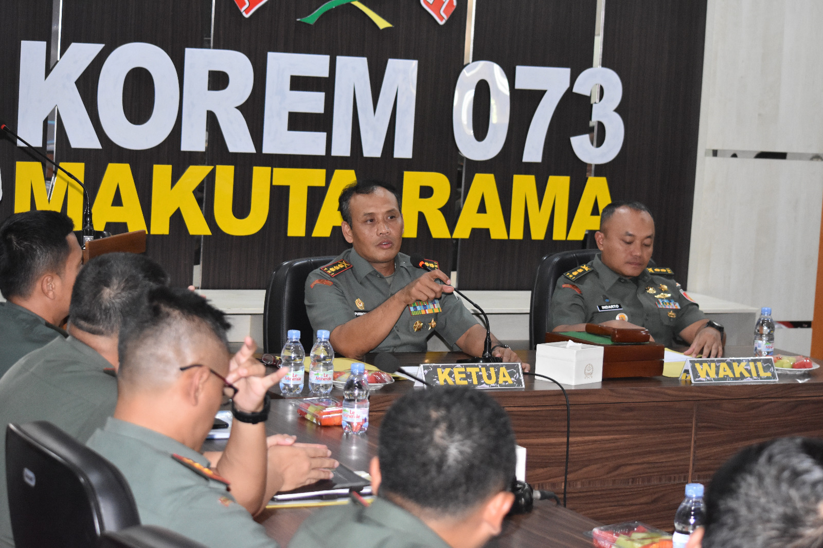 Danrem 073/Makutarama Pimpin Sidang Pankar Jabatan Perwira Triwulan IV 2023